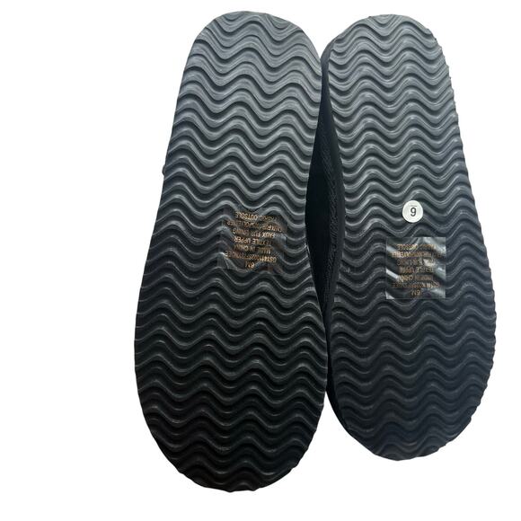 Stitch Fix MIA Bearpaw Shorty Black SZ 6 Suede Ankles Boots Bootie Shearling - Picture 5 of 6